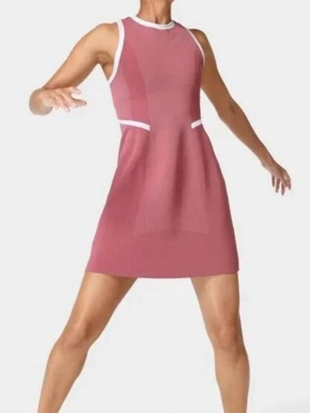 Sweaty Betty Women's Interval Seamless Workout Dress Adventure Pink Size Medium